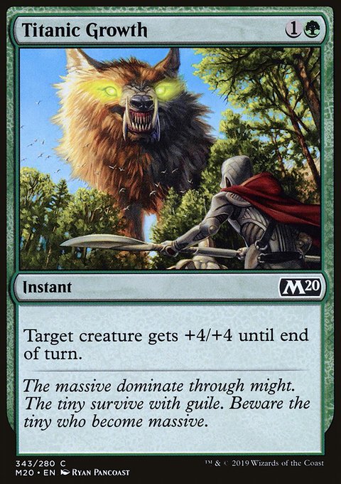 Titanic Growth [Core Set 2020]