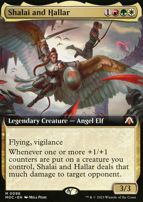 Shalai and Hallar (Extended Art) [March of the Machine Commander]