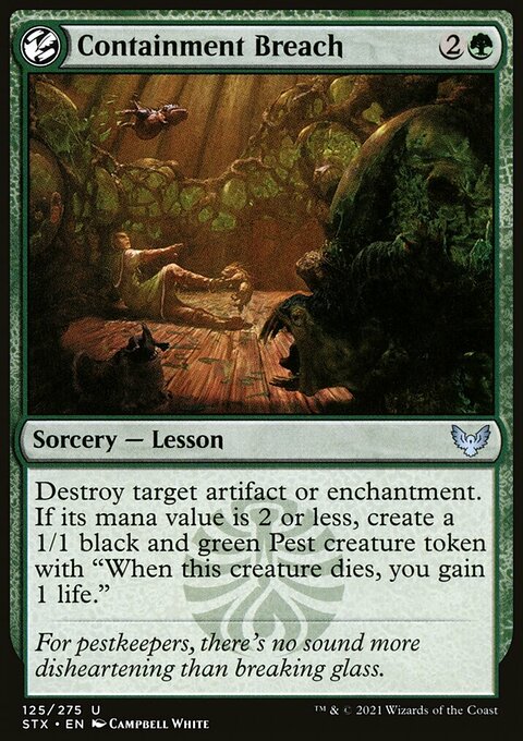 Containment Breach [Strixhaven: School of Mages]