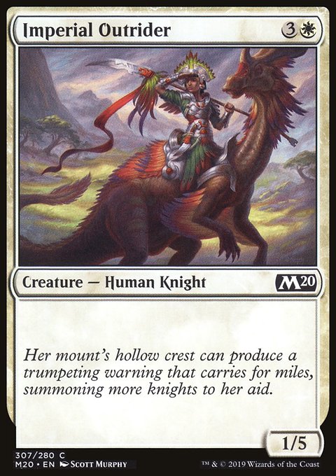 Imperial Outrider [Core Set 2020]