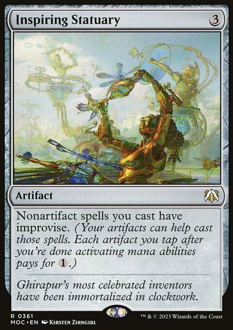 Inspiring Statuary [March of the Machine Commander]