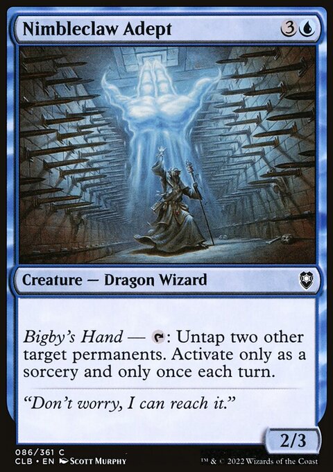 Nimbleclaw Adept [Commander Legends: Battle for Baldur's Gate]