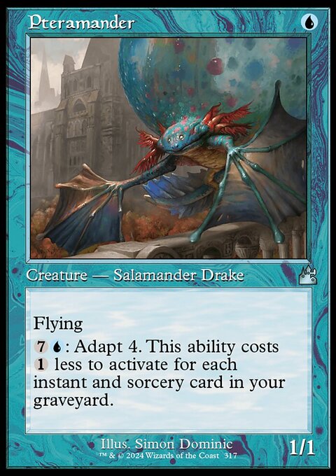 Pteramander (Retro Frame) [Ravnica Remastered]