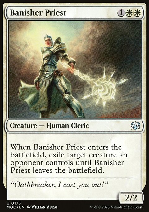 Banisher Priest [March of the Machine Commander]