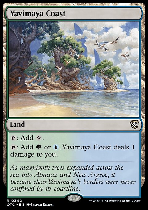 Yavimaya Coast [Outlaws of Thunder Junction Commander]