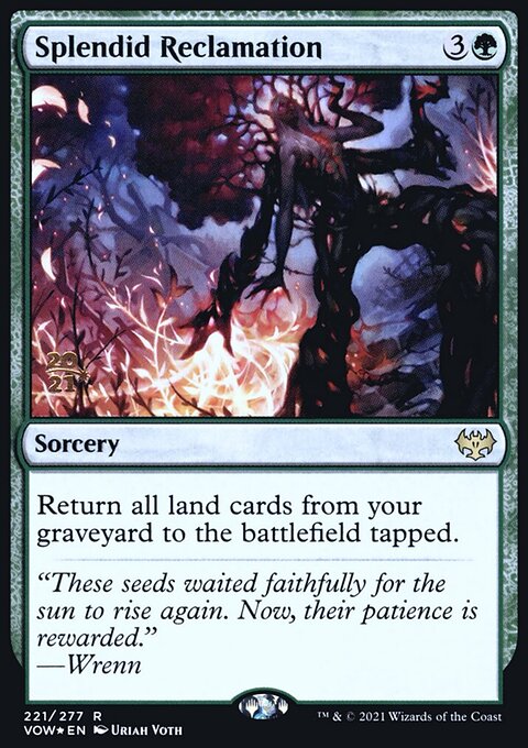 Splendid Reclamation [Innistrad: Crimson Vow Prerelease Promos]