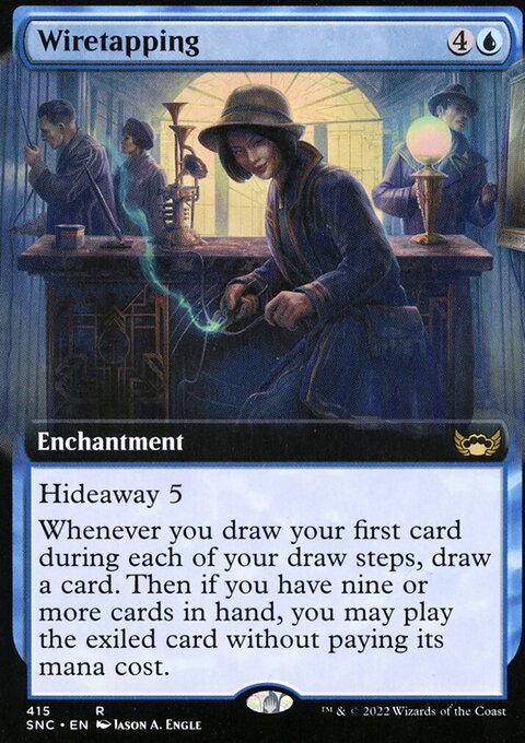 Wiretapping (Extended Art) [Streets of New Capenna]