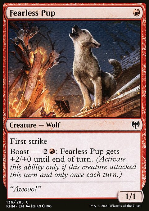 Fearless Pup [Kaldheim]