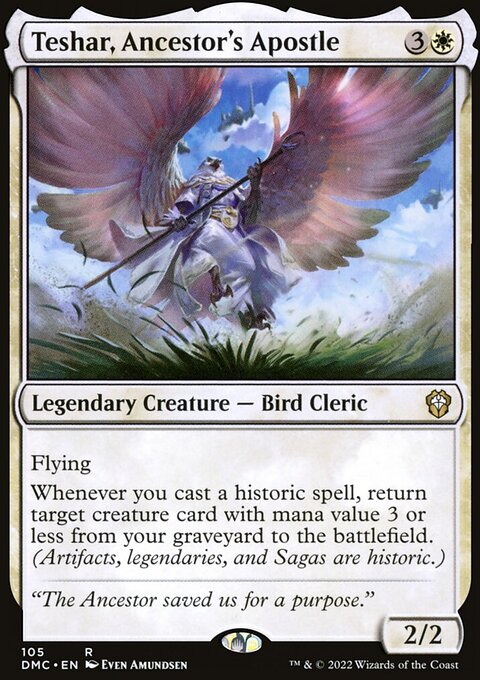 Teshar, Ancestor's Apostle [Dominaria United Commander]