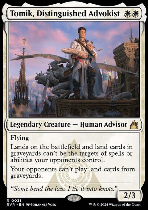 Tomik, Distinguished Advokist [Ravnica Remastered]
