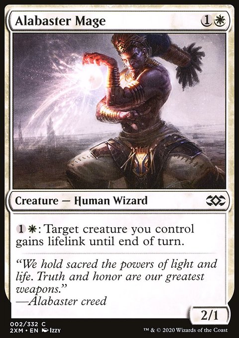 Alabaster Mage [Double Masters]