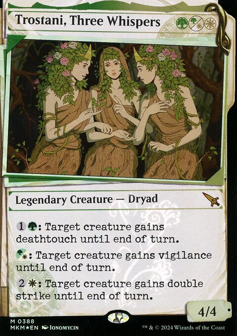 Trostani, Three Whispers (Showcase) (Invisible Ink) [Murders at Karlov Manor]