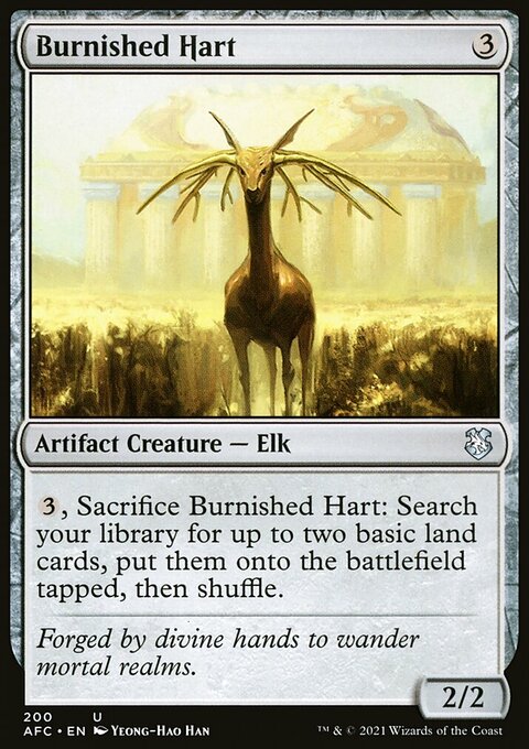 Burnished Hart [Dungeons & Dragons: Adventures in the Forgotten Realms Commander]