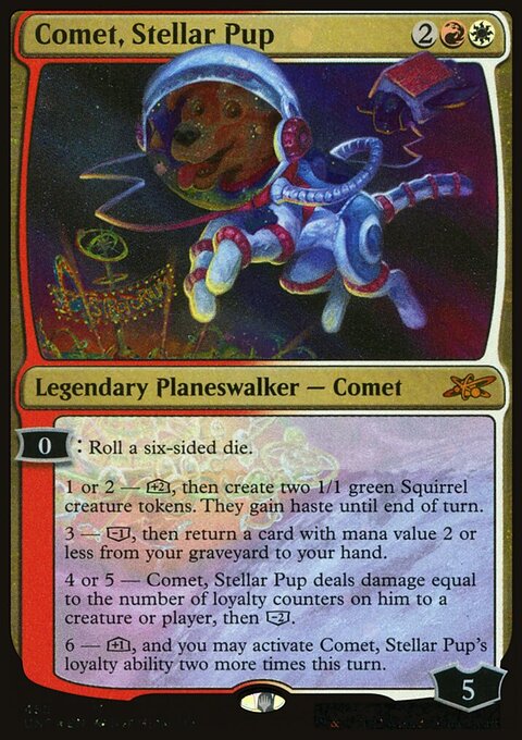 Comet, Stellar Pup (Galaxy Foil) [Unfinity]