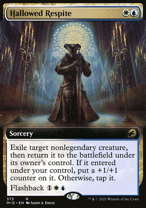 Hallowed Respite (Extended Art) [Innistrad: Midnight Hunt]