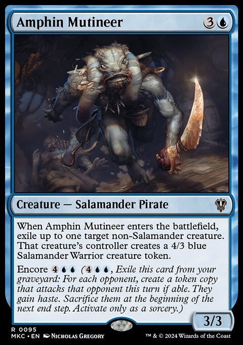 Amphin Mutineer [Murders at Karlov Manor Commander]