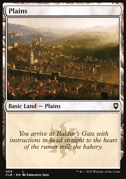 Plains (454) [Commander Legends: Battle for Baldur's Gate]
