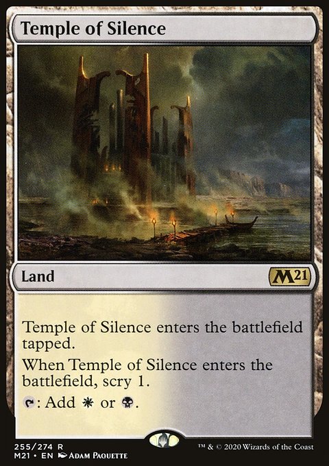 Temple of Silence [Core Set 2021]