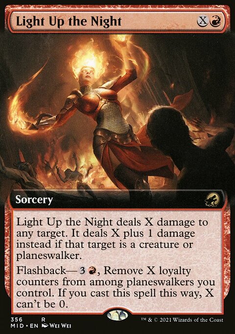 Light Up the Night (Extended Art) [Innistrad: Midnight Hunt]