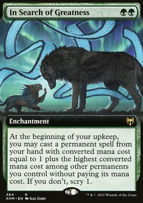 In Search of Greatness (Extended Art) [Kaldheim]