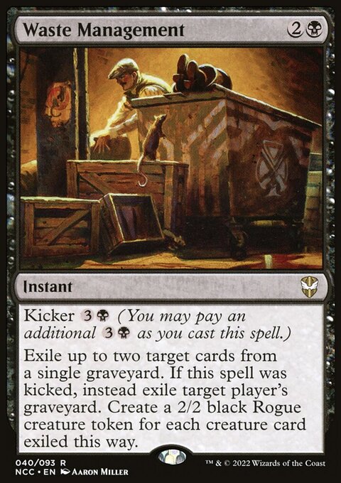 Waste Management [Streets of New Capenna Commander]