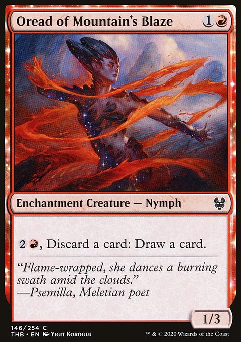 Oread of Mountain's Blaze [Theros Beyond Death]