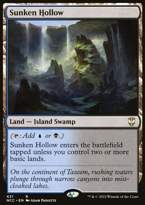 Sunken Hollow [Streets of New Capenna Commander]