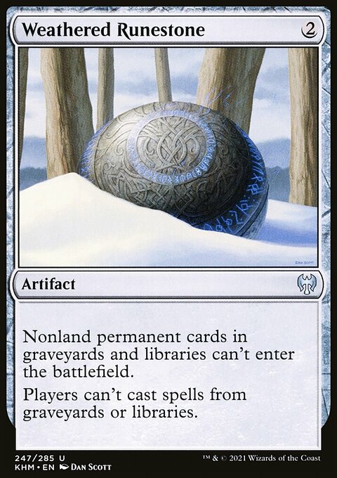 Weathered Runestone [Kaldheim]