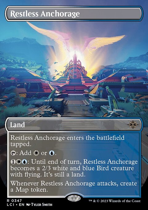 Restless Anchorage (Borderless) [The Lost Caverns of Ixalan]