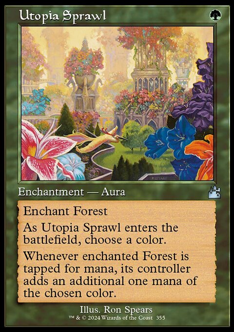 Utopia Sprawl (Retro Frame) [Ravnica Remastered]