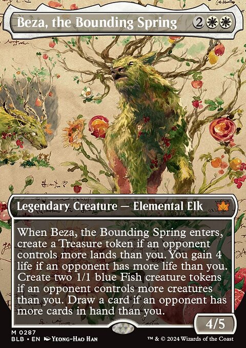 Beza, the Bounding Spring (Borderless) [Bloomburrow]
