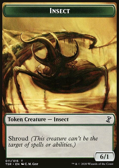 Insect Token [Time Spiral Remastered Tokens]
