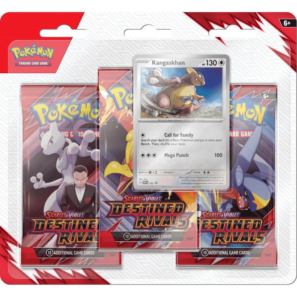 Pokemon Destined Rivals Three Blister Pack (Kangaskhan)