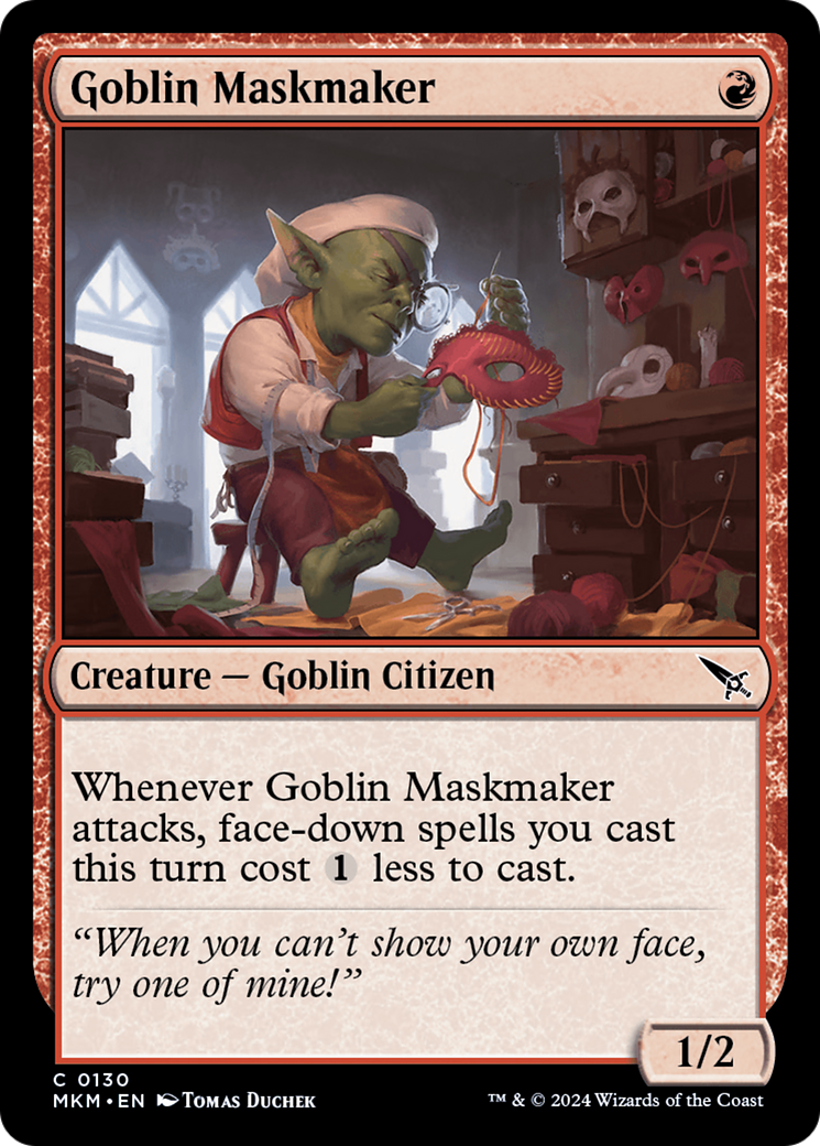 Goblin Maskmaker [Murders at Karlov Manor]