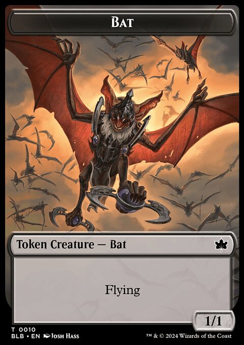 Bat Token [Bloomburrow Tokens]