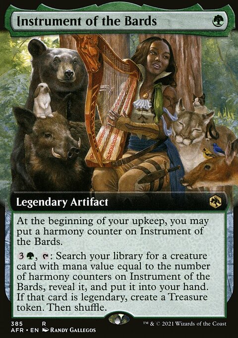 Instrument of the Bards (Extended Art) [Dungeons & Dragons: Adventures in the Forgotten Realms]