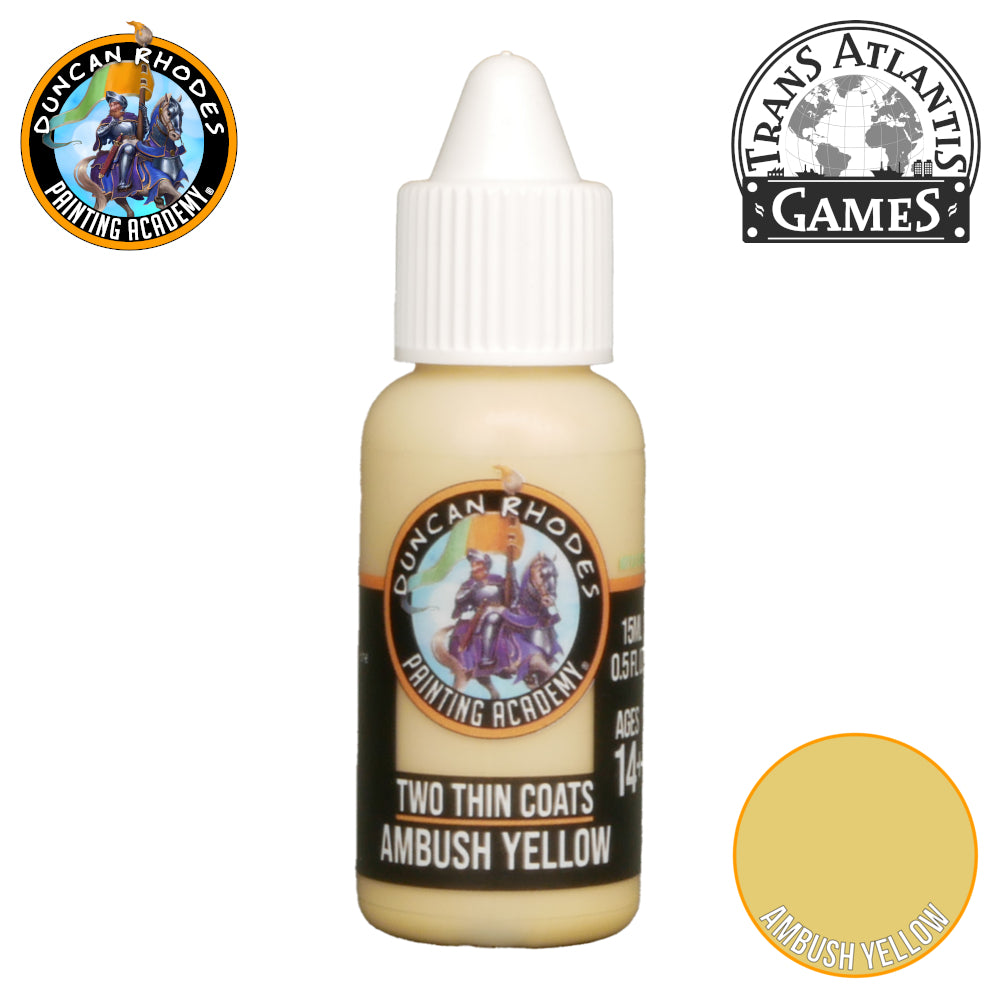 Two Thin Coats - Ambush Yellow 15ml