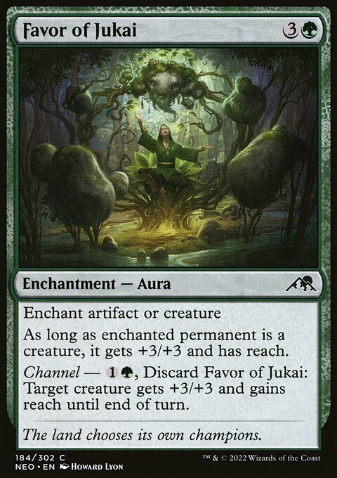 Favor of Jukai [Kamigawa: Neon Dynasty]
