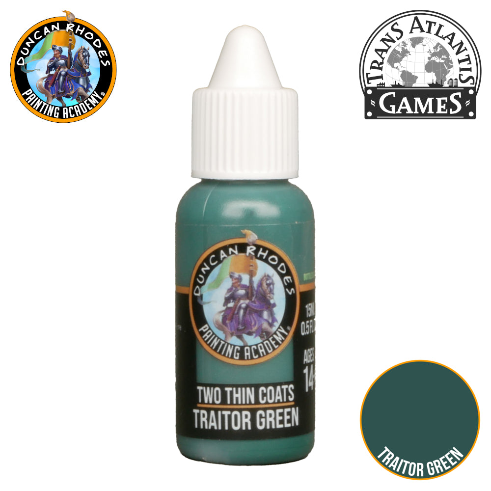 Two Thin Coats - Traitor Green 15ml