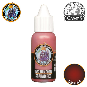 Two Thin Coats - Scarab Red 15ml