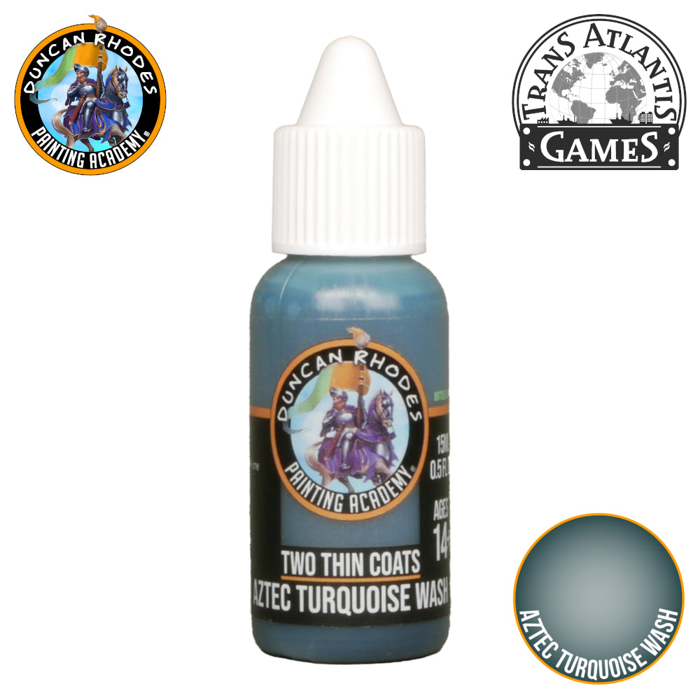 Two Thin Coats - Aztec Turquoise Wash 15ml