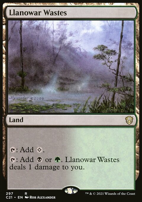 Llanowar Wastes [Commander 2021]