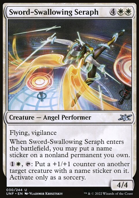 Sword-Swallowing Seraph [Unfinity]