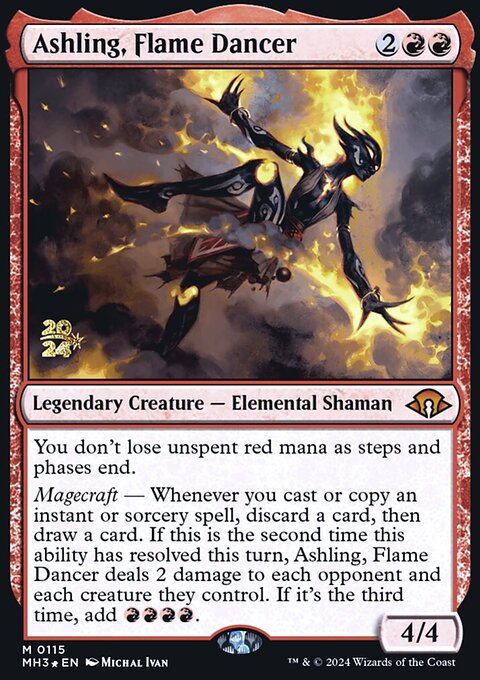 Ashling, Flame Dancer [Modern Horizons 3 Prerelease Promos]