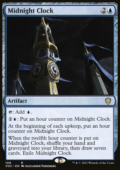 Midnight Clock [Innistrad: Crimson Vow Commander]