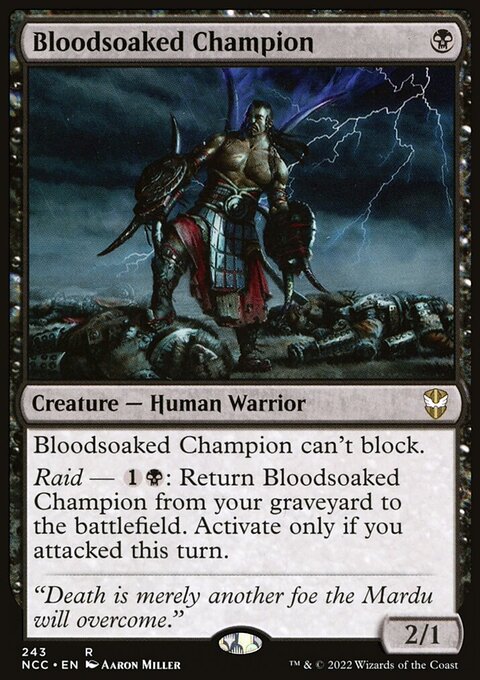 Bloodsoaked Champion [Streets of New Capenna Commander]