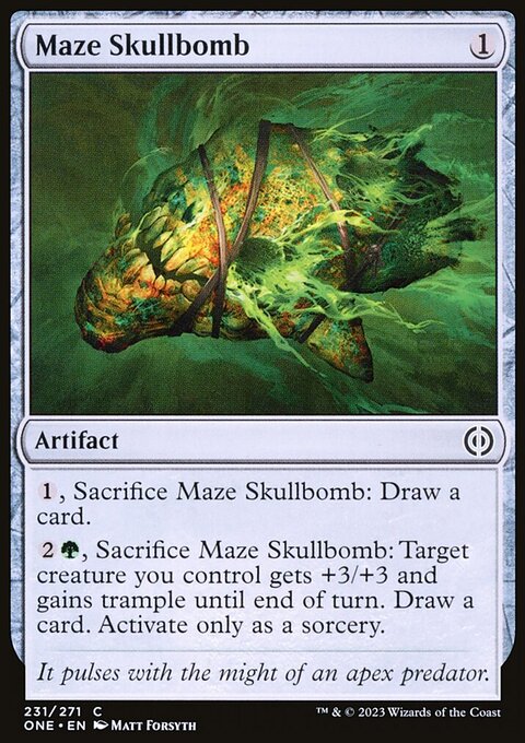 Maze Skullbomb [Phyrexia: All Will Be One]