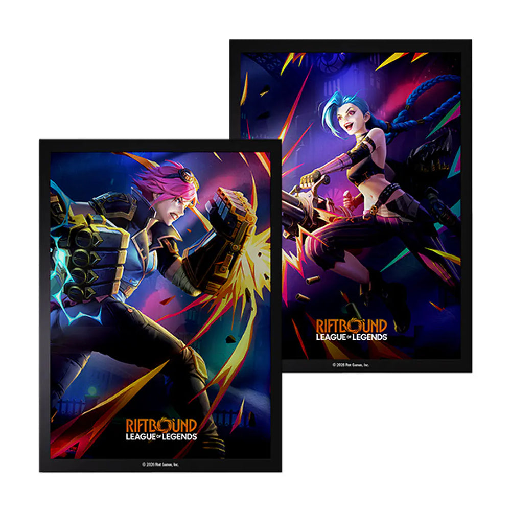 Riftbound: League of Legends TCG – Sleeves – Vendetta: Vi vs Jinx