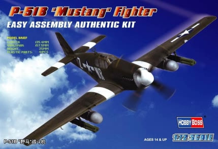 Hobbyboss 1:72 P-51B Mustang Fighter