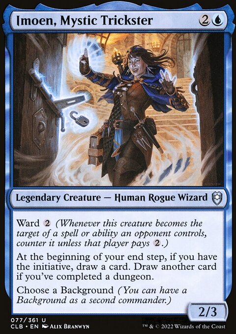 Imoen, Mystic Trickster [Commander Legends: Battle for Baldur's Gate]